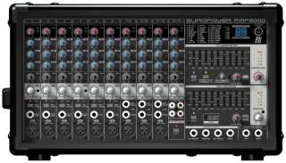New Behringer Europower PMP2000 800W 14 Channel Powered Mixer TWO FREE 