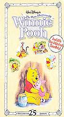 The Many Adventures of Winnie the Pooh VHS, 2002  