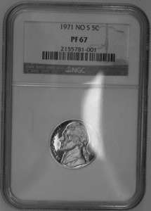   NGC authenticated and graded at PF67. You will receive the coin shown