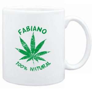  Mug White  Fabiano 100% Natural  Male Names Sports 