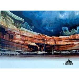  Canyon Falls by Michael Atkinson. Size 0 inches width by 