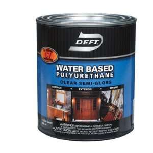  4 each Deft Water Based Polyurethane (25804) Patio, Lawn 