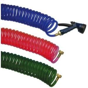  Recoil Water Hose w/Spray Head Assorted 25 FT Pet 