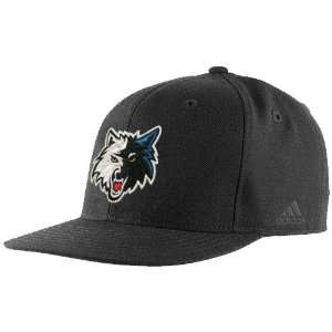   Timberwolves Black Bank Shot Fitted Hat (7)