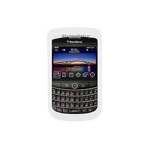   Branded Silicone Case for Blackberry Tour 9630   White Electronics