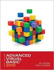 Advanced Visual Basic 2010, (0132316749), Kip R. Irvine, Textbooks 