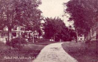 ABBOT HILL WILTON, NH 1918  