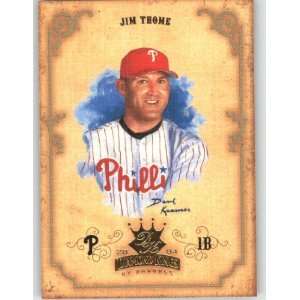  2004 Diamond Kings #140 Jim Thome   Philadelphia Phillies 