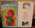 Barneys ALPHABET ZOO ABC Educational Vhs Classic Collection Actimates 