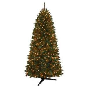   5ft Stratford Slim Christmas Tree with Clear Lights 