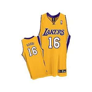   Los Angeles Lakers Pau Gasol Authentic Home Jersey