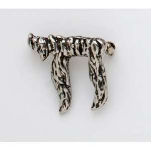  Hand Crafted Pewter Pin   Chai 