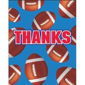  All Star Football Party Thank You Notes (8 ct) Everything 