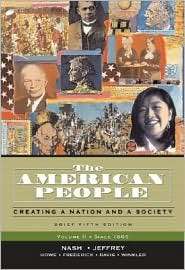 The American People, Brief Edition, Volume 2, (0321316428), Textbooks 
