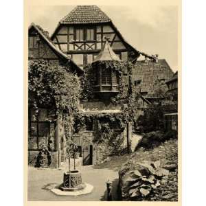  1934 Wartburg Castle Eisenach Germany Martin Luther 
