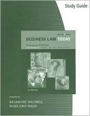 Study Guide for Miller/Jentzs Business Law Today, Standard Edition 