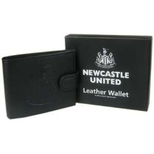  Newcastle United FC. Embossed Leather Wallet Sports 