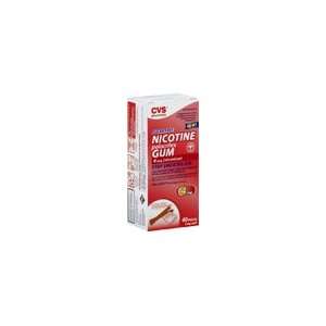  CVS Sugar Free Stop Smoking Aid 4 mg Gum Coated Cinnamon 