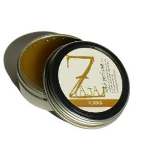  Almond Solid Perfume by ZAJA Natural   1 oz 100% Natural 