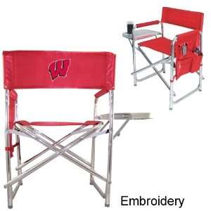    Wisconsin Outdoor Folding Picnic & Spectator Chair 