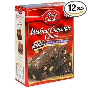 Betty Crocker Supreme Brownie Mix, Walnut Chocolate Chunk, 21.2 Ounce 