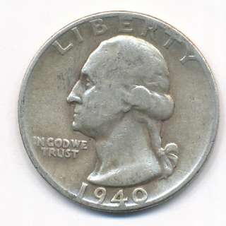   washington silver quarter circulated condition see scan 