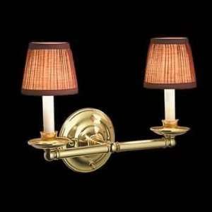  Wall Lights Bright Solid Brass, 14 3/4 wide projects 4 3 