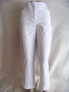 NWT Style & Co. White career Capri pants women size 16  