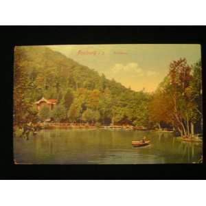  1922 Lake, Freiburg, Waldsee, Germany Postcard not 