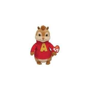   Beanie Babies Alvin And The Chipmunks Alvin 6 Inch Plush Toys & Games