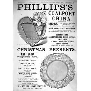  1890 PhillipsS Coalport China Effects Vinolia Soap