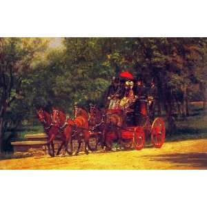   Thomas Eakins   24 x 16 inches   A May Morning in t