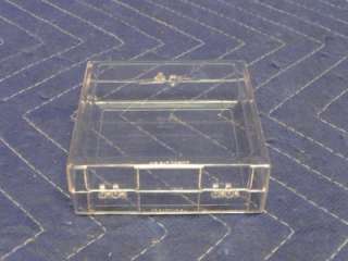 Lot of 10 Multi Purpose Clear Plastic Display Boxes BB56  