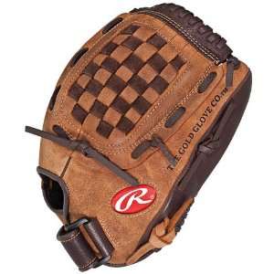   Softball Pattern Glove (Tan, Right Hand Throw, 12 1/2 Inch) Sports
