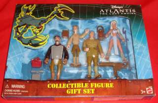 Disney Atlantis The Lost Empire Action Figure Set  