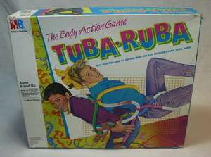 TUBA RUBA 1987 BODY ACTION GAME VINTAGE FUN WRAP AROUND SHAKE & SLIDE 