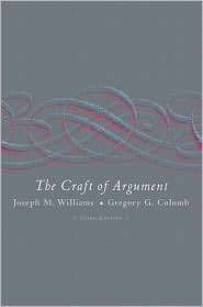 Craft of Argument, (0321453271), Joseph M. Williams, Textbooks 
