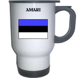  Estonia   AMARI White Stainless Steel Mug Everything 