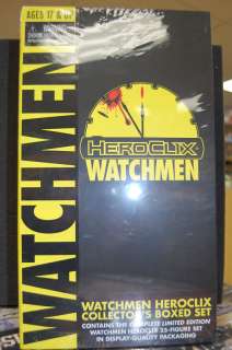 Watchmen HeroClix Collectors Boxed Set Limited Edition  