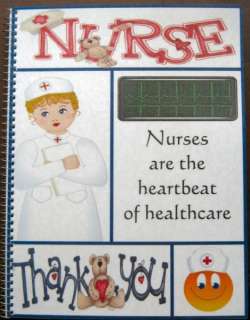 Nurse Nursing RN Personalized NOTEBOOK Female Male Gift  