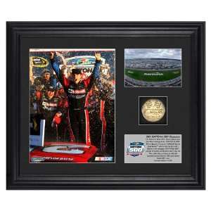 2011 Trevor Bayne Daytona 500 Winner W/10K Gold Plated Coin Framed 
