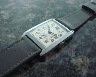   Estate MINT HUGE OVERSIZED Swiss Wrist Watch   SERVICED  