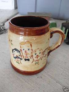 Vintage Pennsbury Pottery Sweet Adeline Mug LOOK  