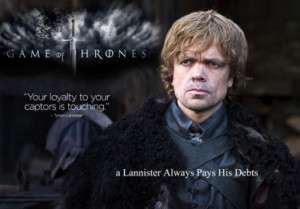 Game Of Thrones Tyrion Lannister *New* Custom T Shirt  