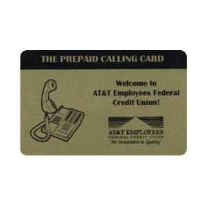   Phone Card 5m AT&T Employees Federal Credit Union 