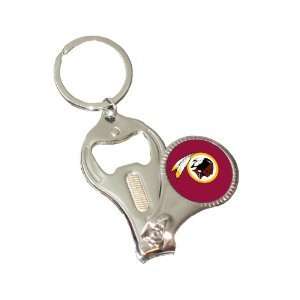 Washington Redskins 3  in  1 Keychain Bottle Opener  