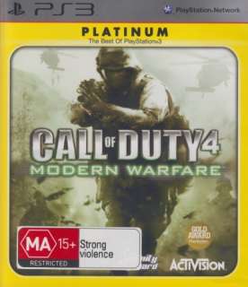 Call Of Duty 4 Modern Warfare GOTY (Play Station 3)  
