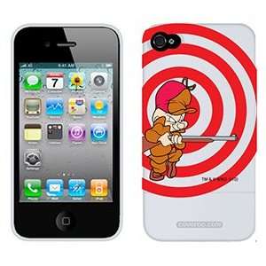  Elmer Fudd Sneaking Bullseye on AT&T iPhone 4 Case by 