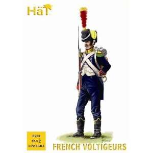    Napoleonic French Light Voltigeurs (56) 1/72 Hat Toys & Games