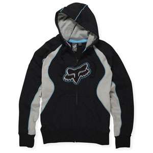   stay warm in a fox hoddy fox head on chest brand name embroidered